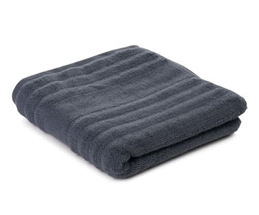 Gözze - Mailand Frottier-Handtuch, Weich und saugfähig, 70% Bio-Baumwolle/30% Viskose (Bambus), Vegan, 50 x 100 cm - Anthrazit im Sale
